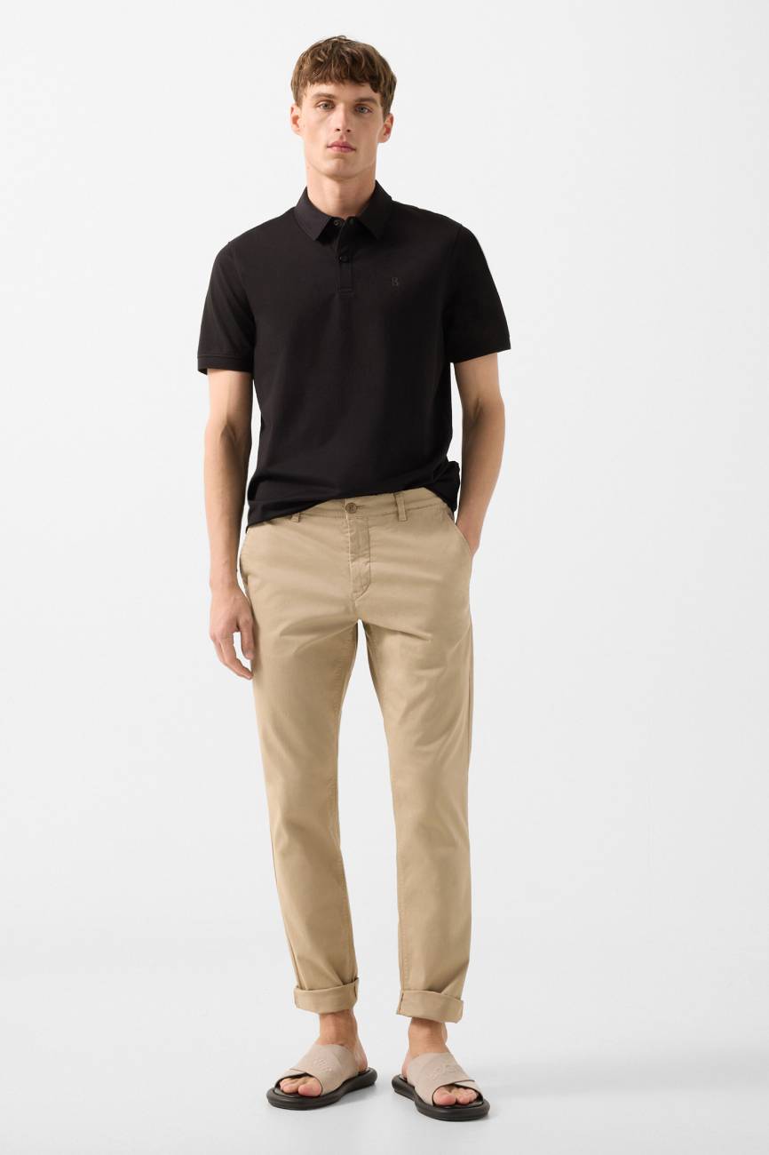 bogner timo muska polo majica crna