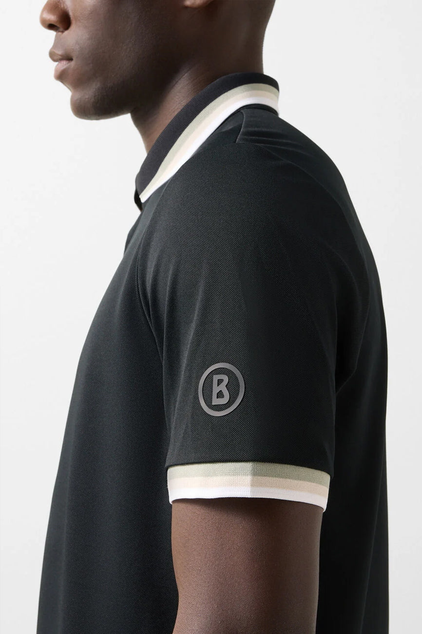 bogner arik muska polo majica crna