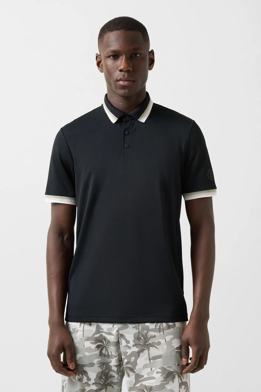 bogner arik muska polo majica crna