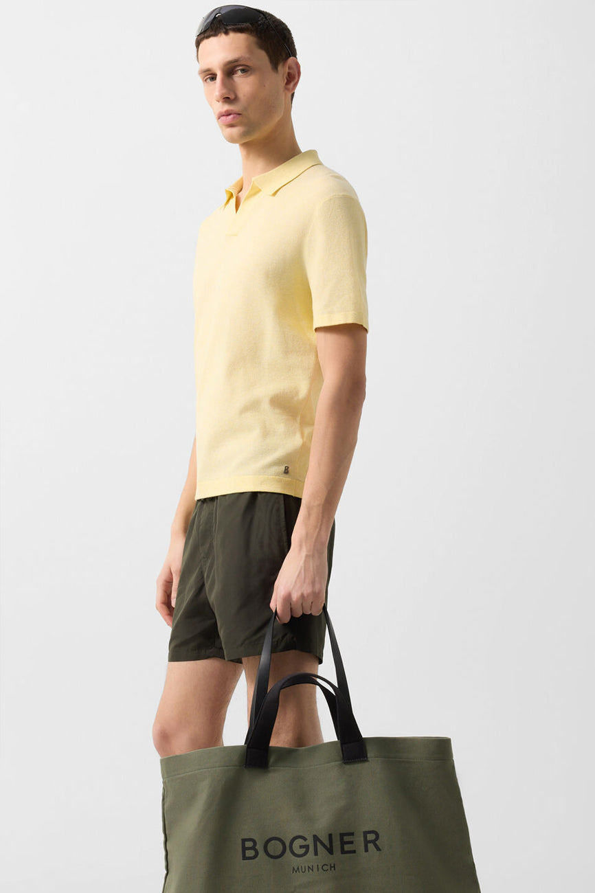 bogner lyon muska polo majica zuta