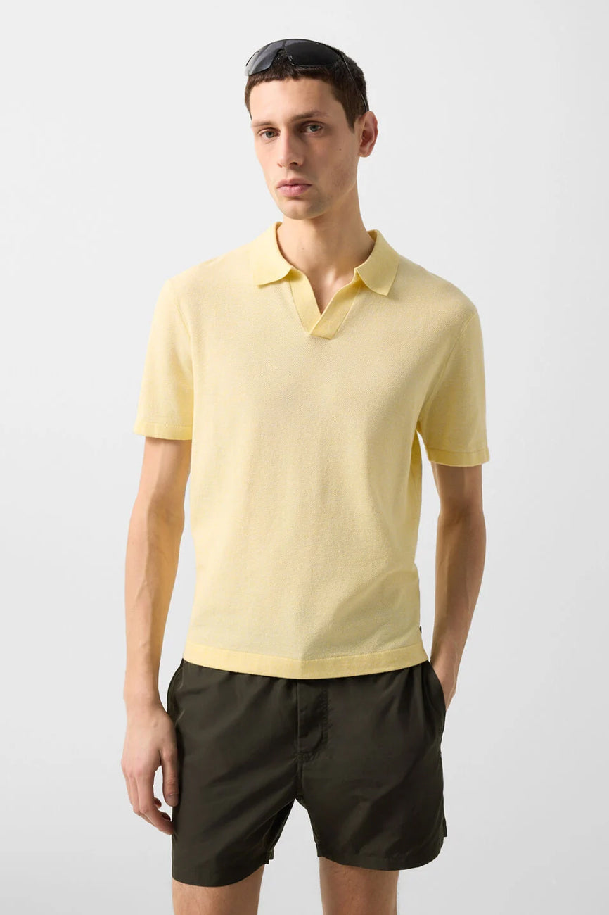 bogner lyon muska polo majica zuta