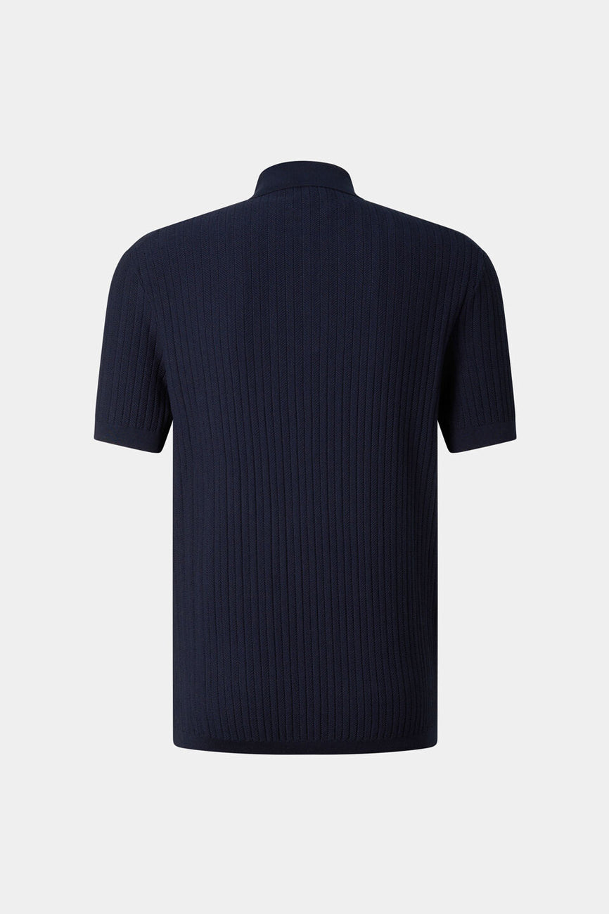 bogner tobias muska polo majica teget