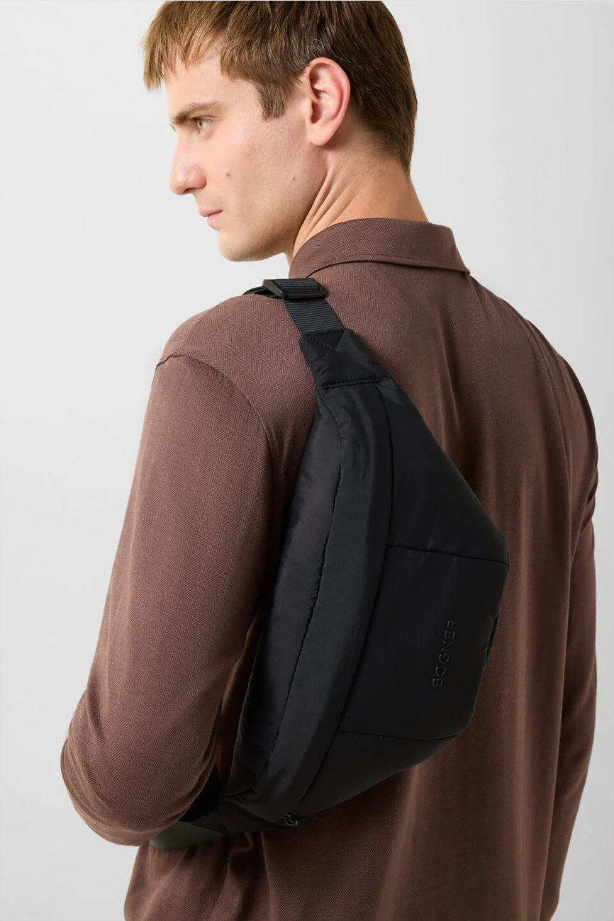 BOGNER Bailey muška polo majica dugih rukava braon