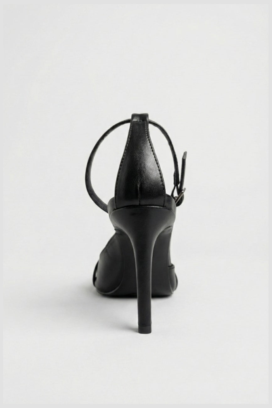 paciotti 4us zenske stikle sa otvorenom petom na stiklu crna