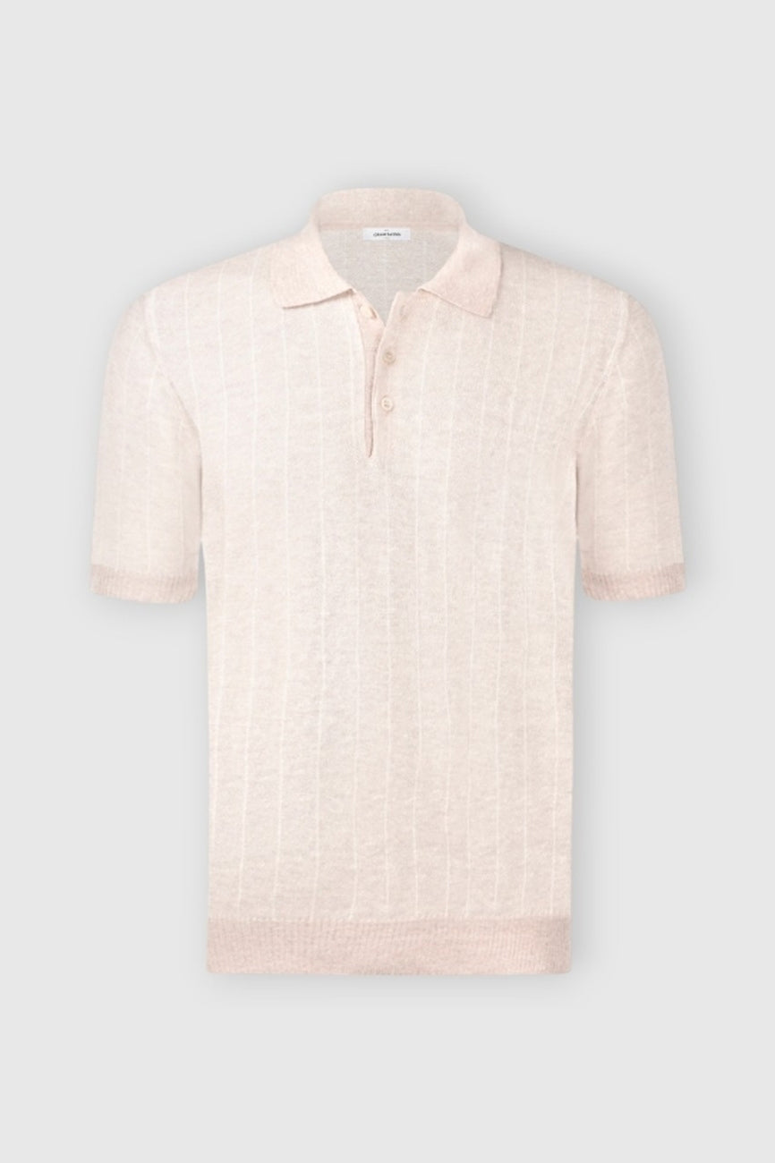 gran sasso muska pletena polo majica bez