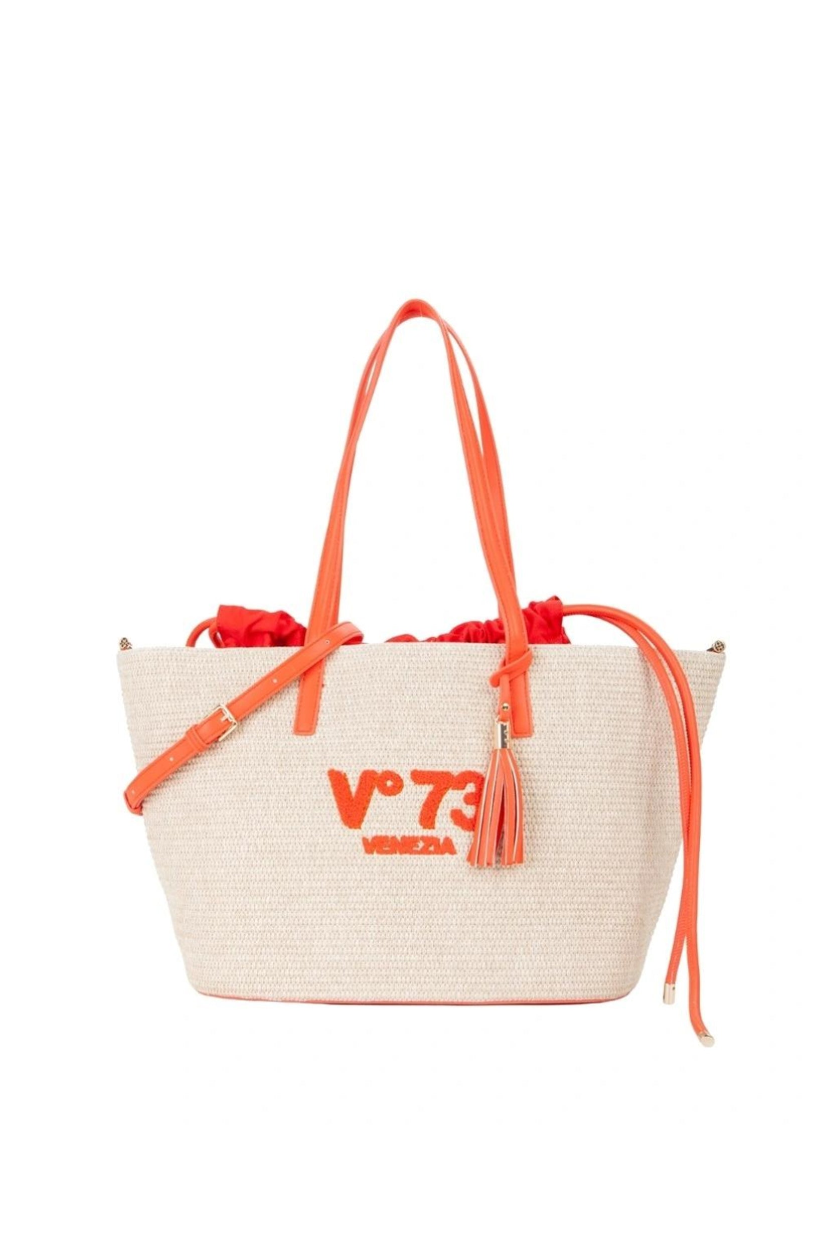 V73 Women Bags 73BS8VL01 OFFWH CORALLO Orange V73 Women Bags 73BS8VL01 OFFWH CORALLO Orange
