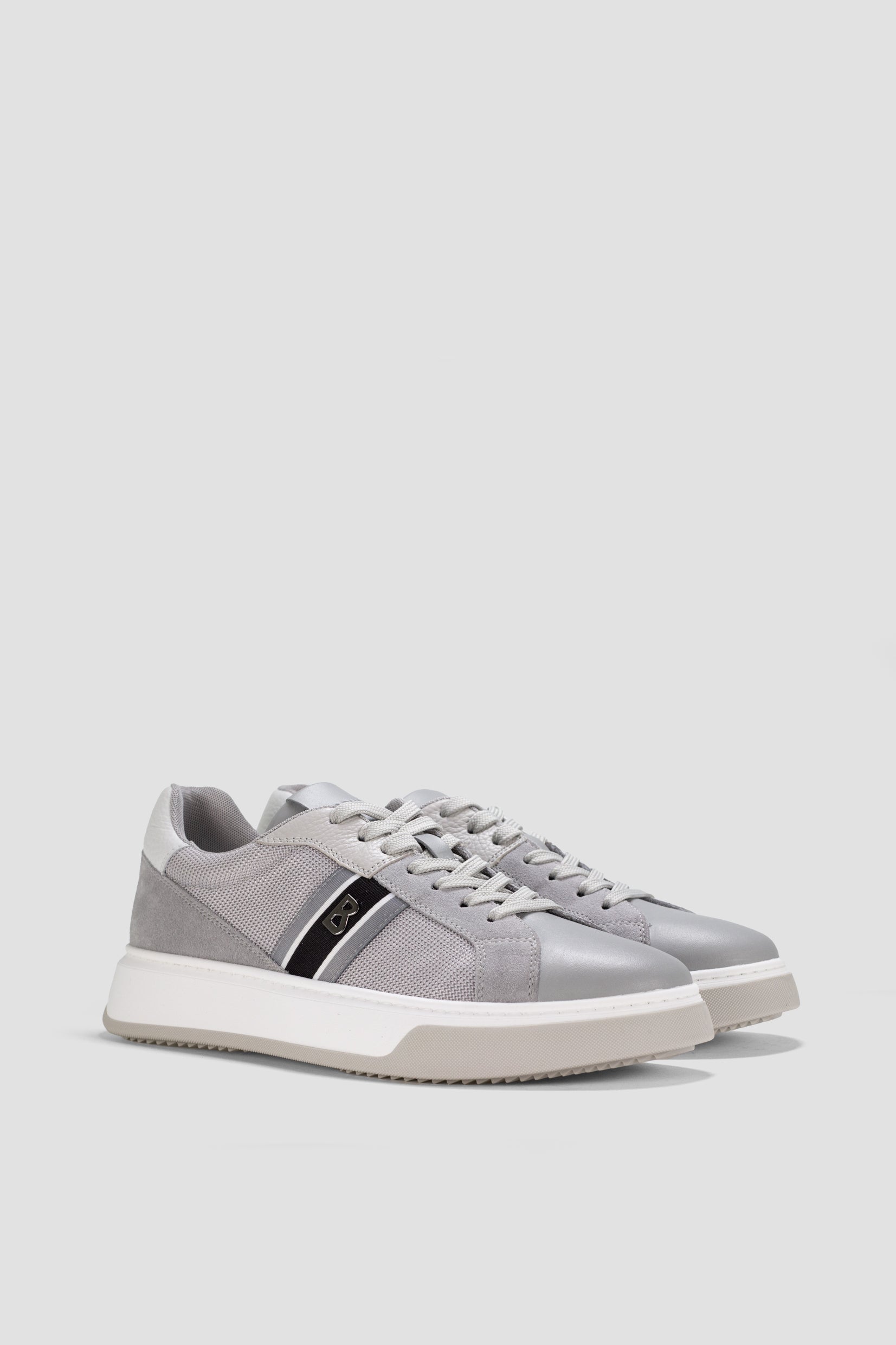 bogner muske kozne patike siva