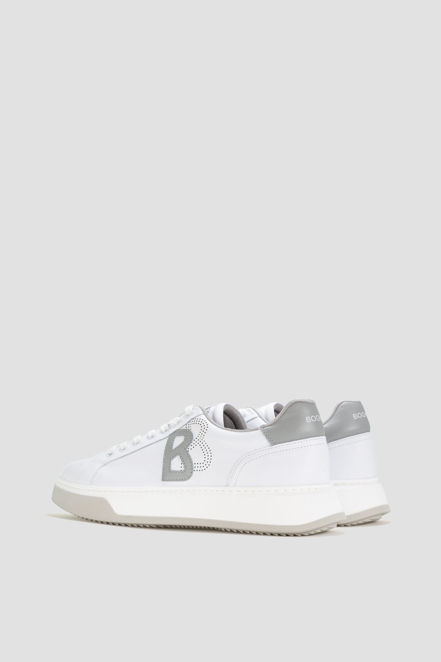 bogner muske kozne patike bela