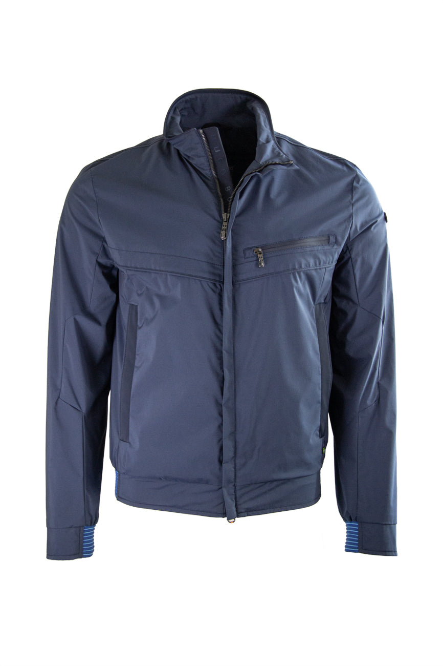 hugo boss muska jakna teget