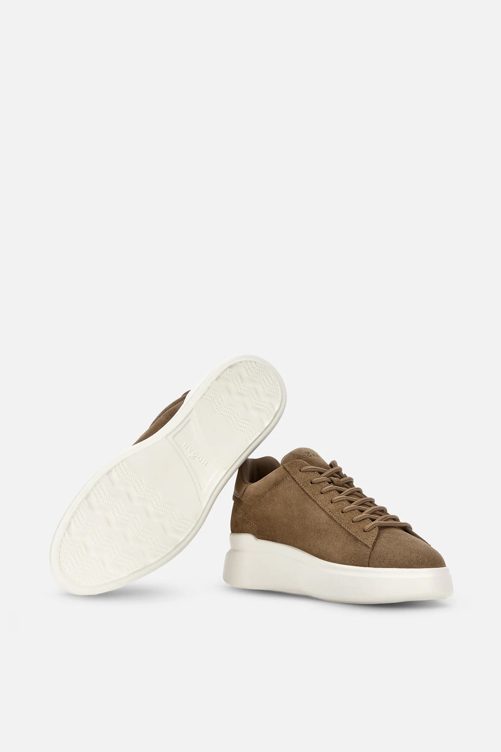 braon hogan kozne patike od velura