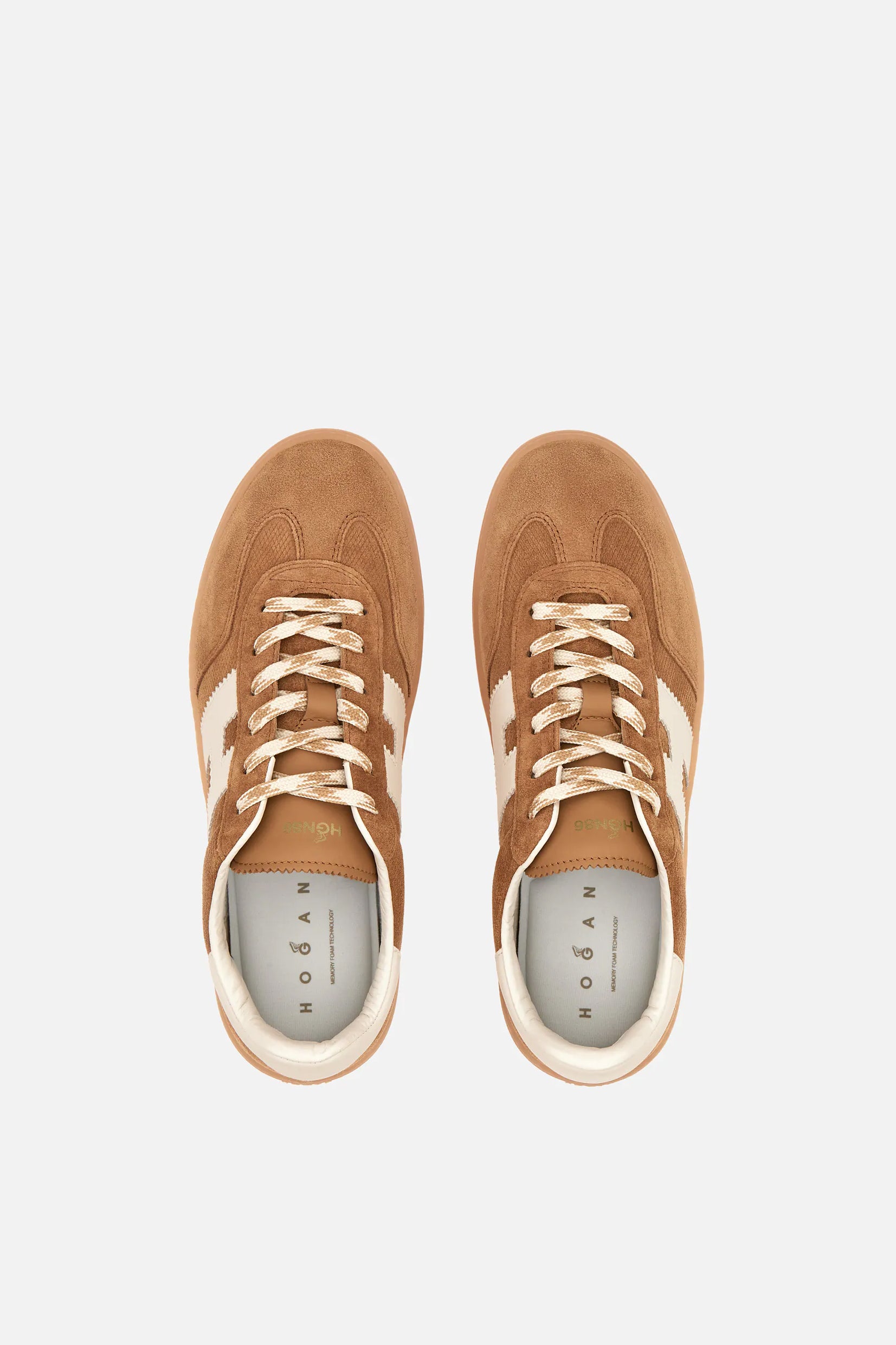 svetla braon hogan muske kozne patike