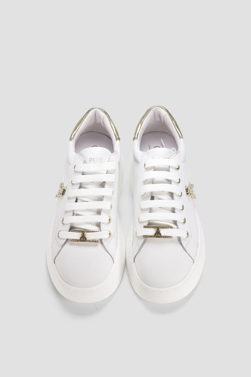 patrizia pepe zenske patike bela