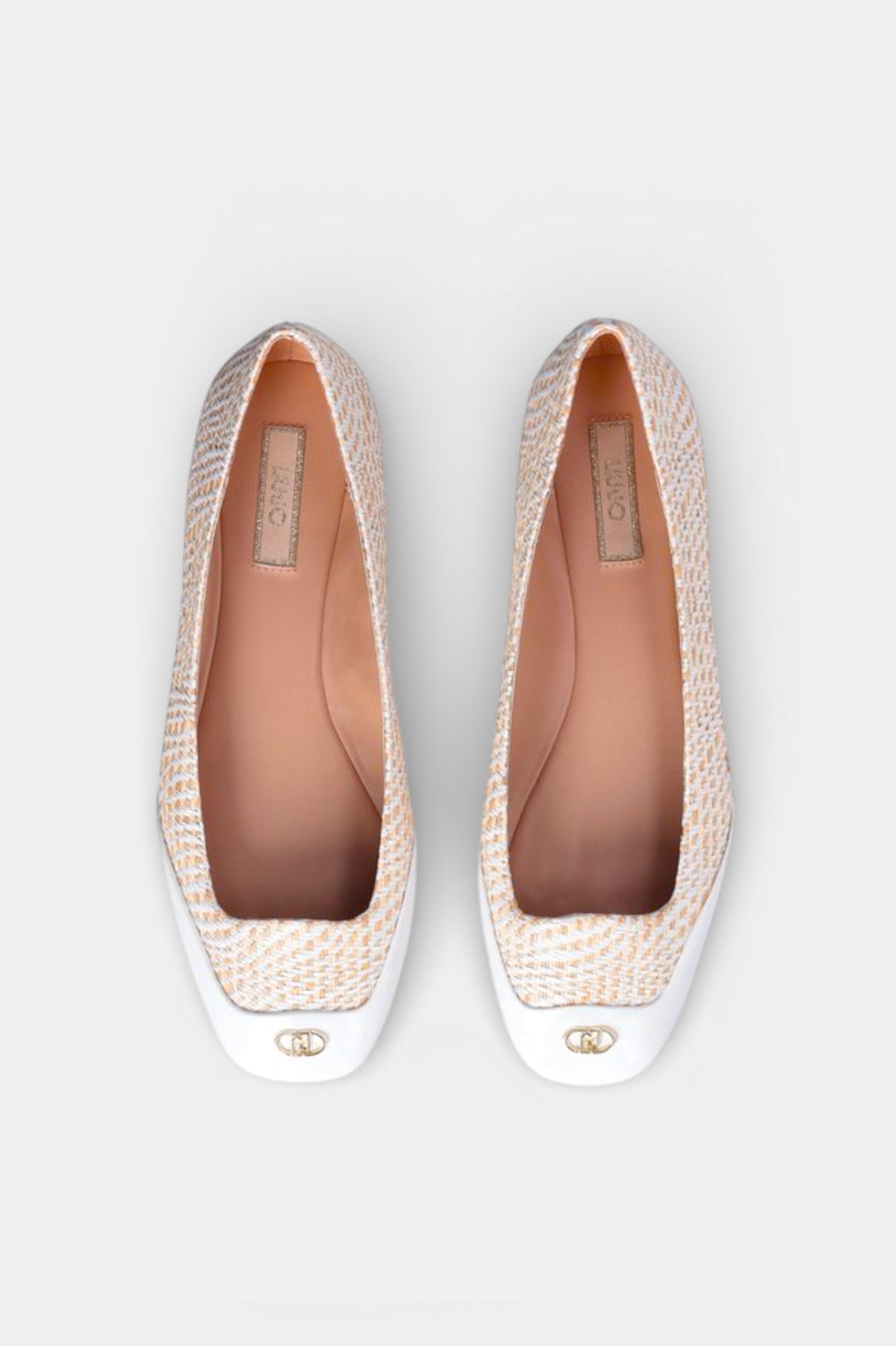 liu jo brigitte 03 zenske baletanke bela