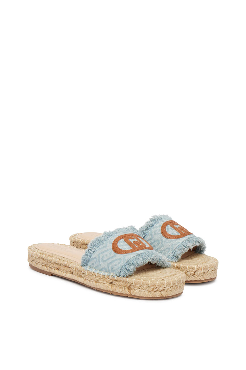 LIU JO Paros 01 ženske espadrile papuče plava