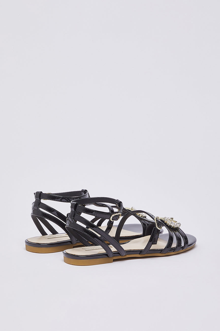 liu jo sandy 08 zenske sandale crna