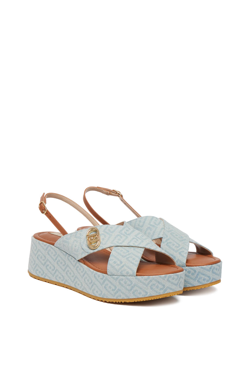 liu jo flo 03 zenske sandale plava