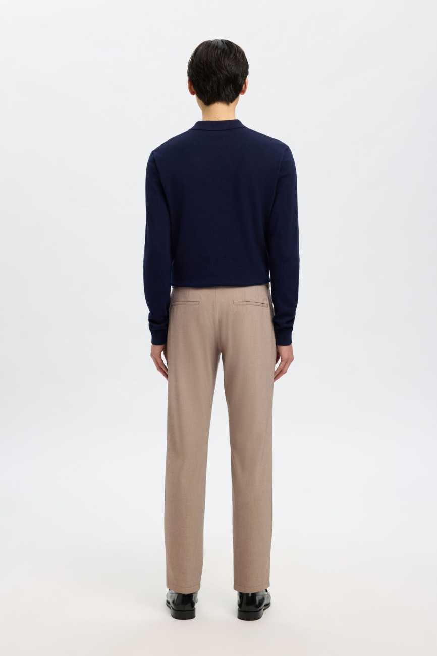 selected muske elegantne pantalone bez