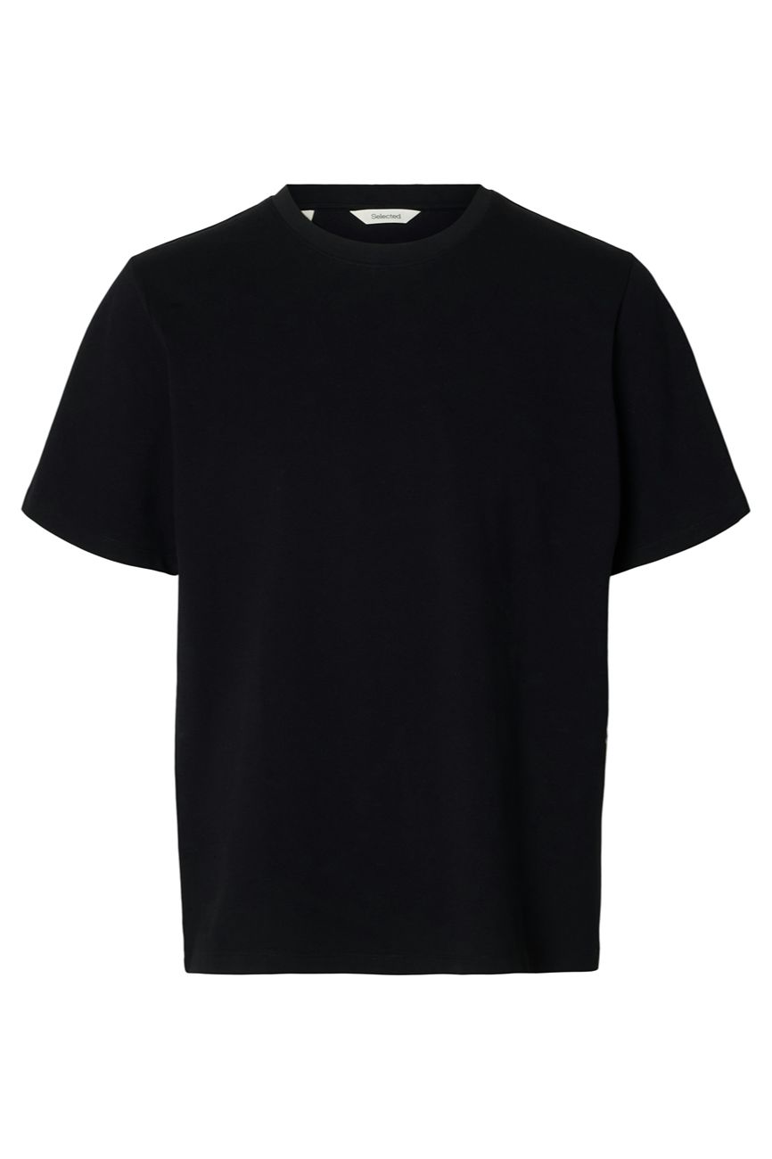 selected muska majica crna