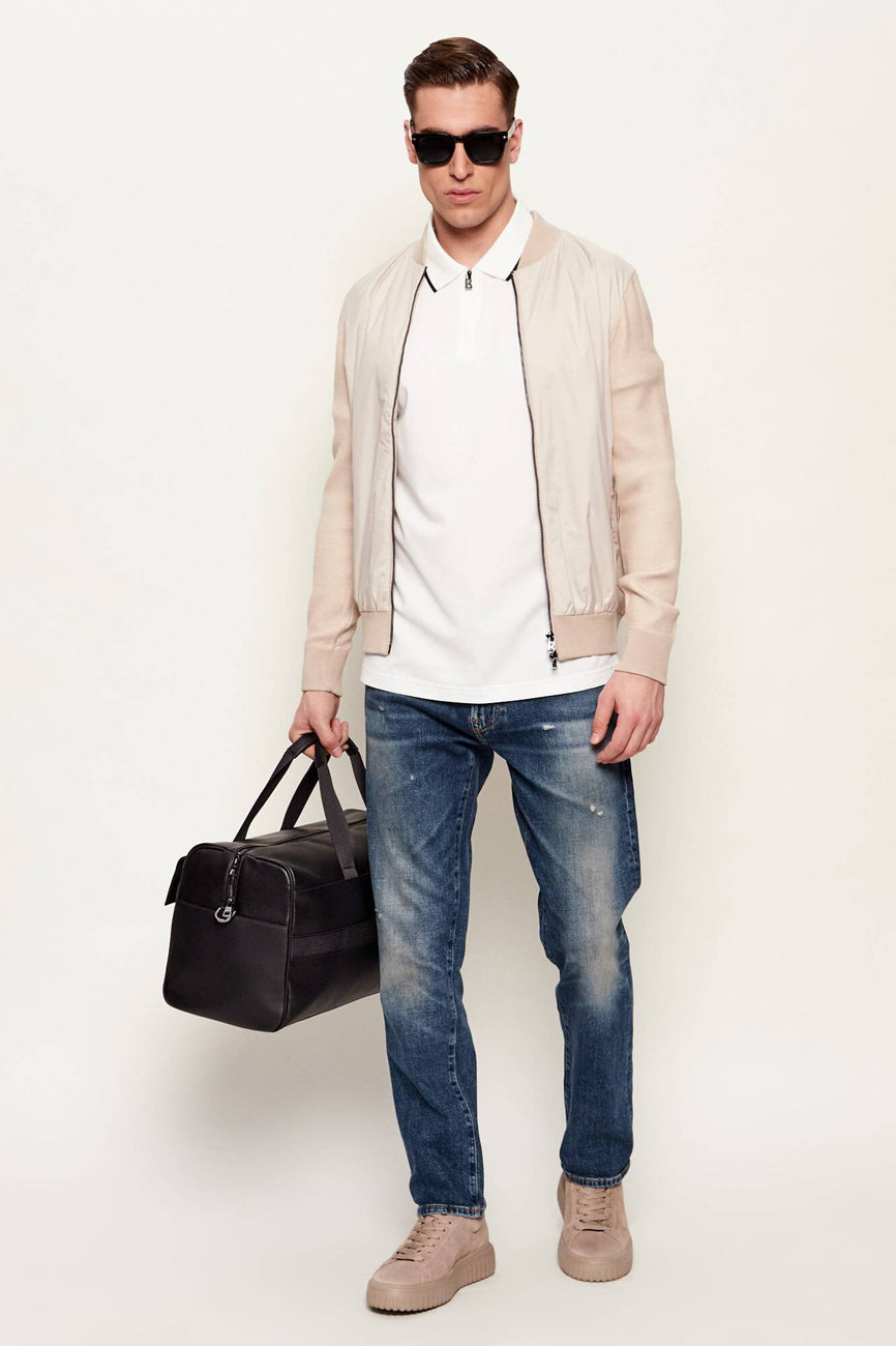 bogner timo muska polo majica na rajsferslus bela