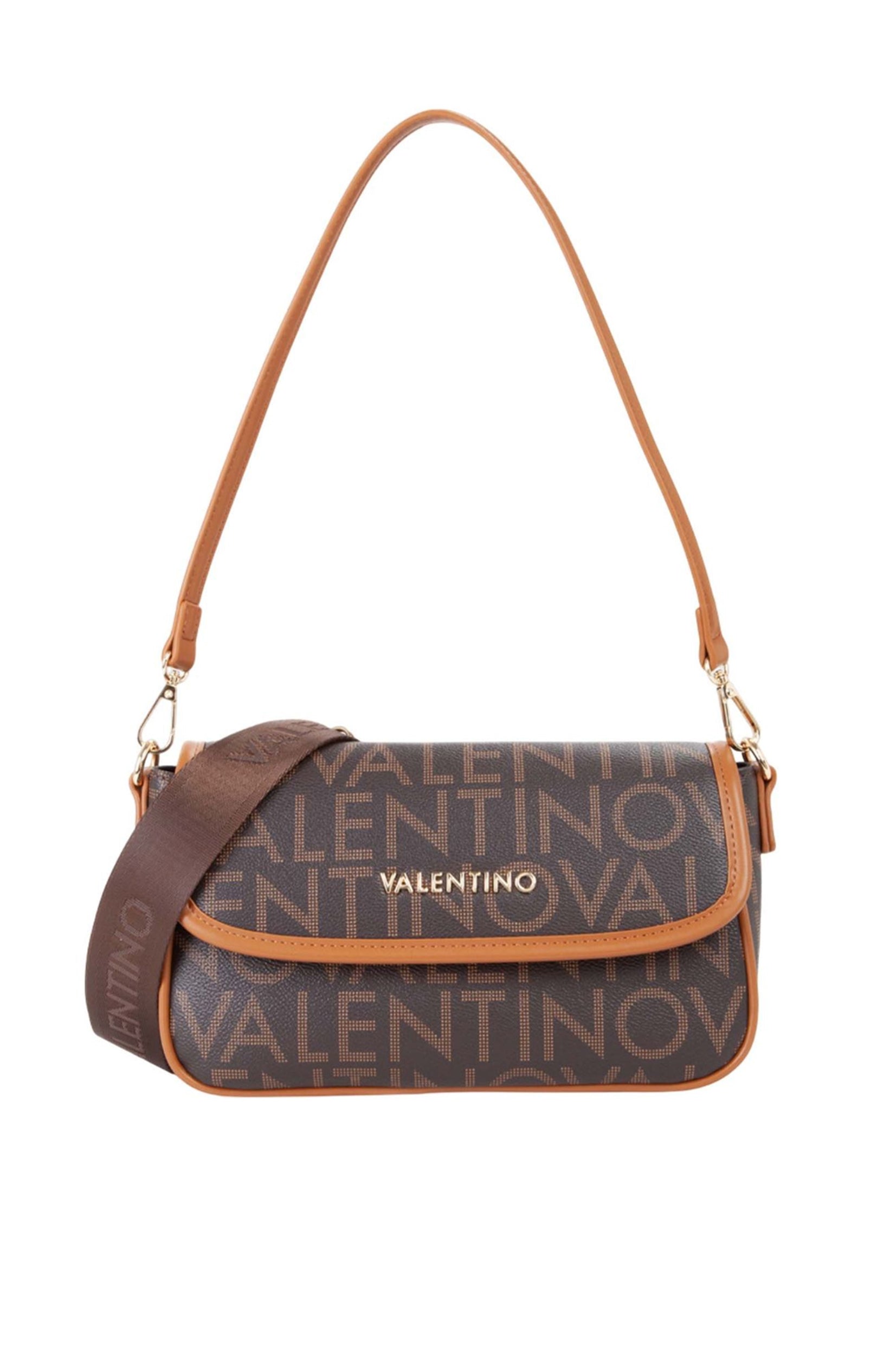 braon valentino torbica sa printom