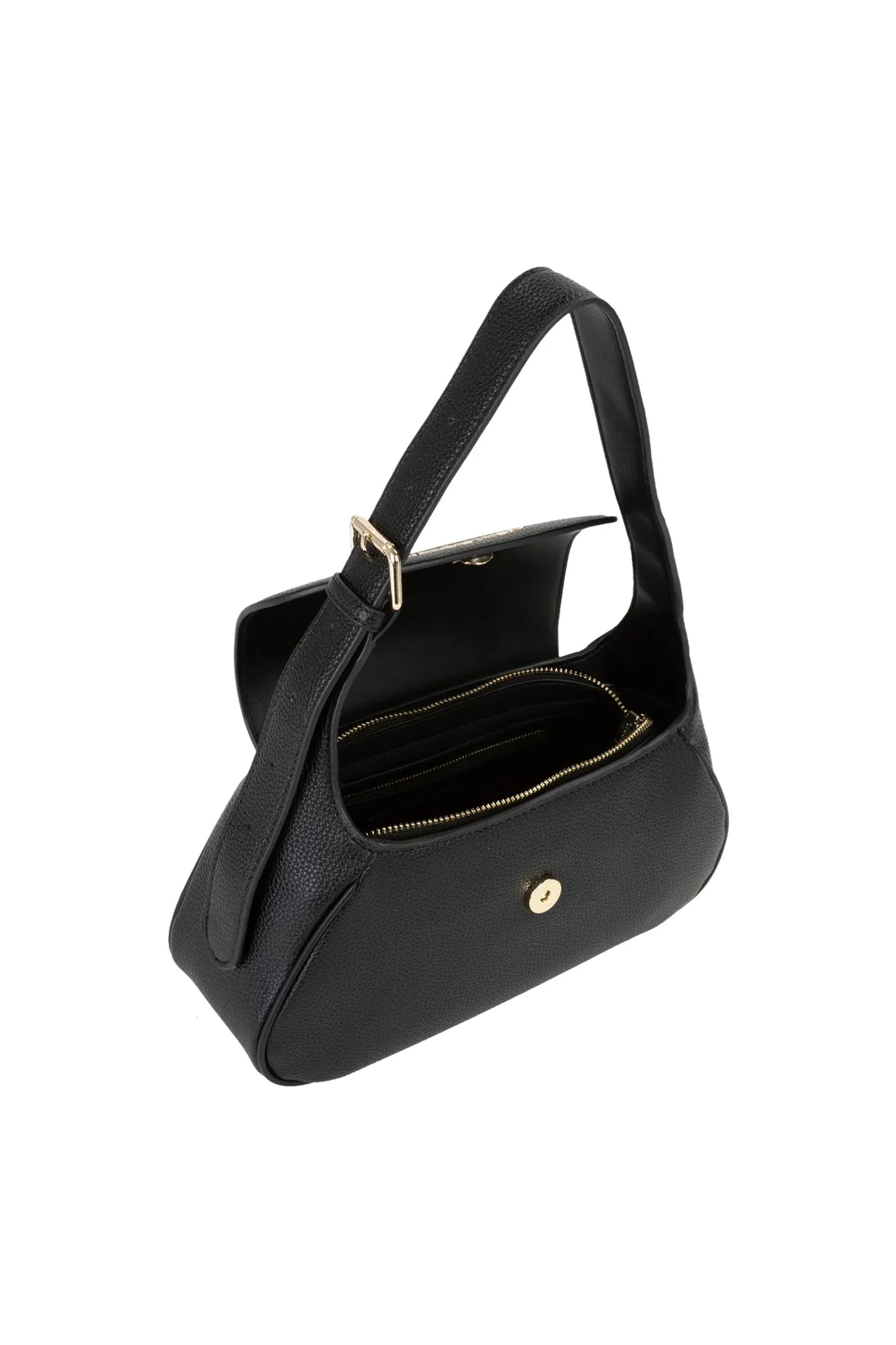 crna valentino torbica na preklop