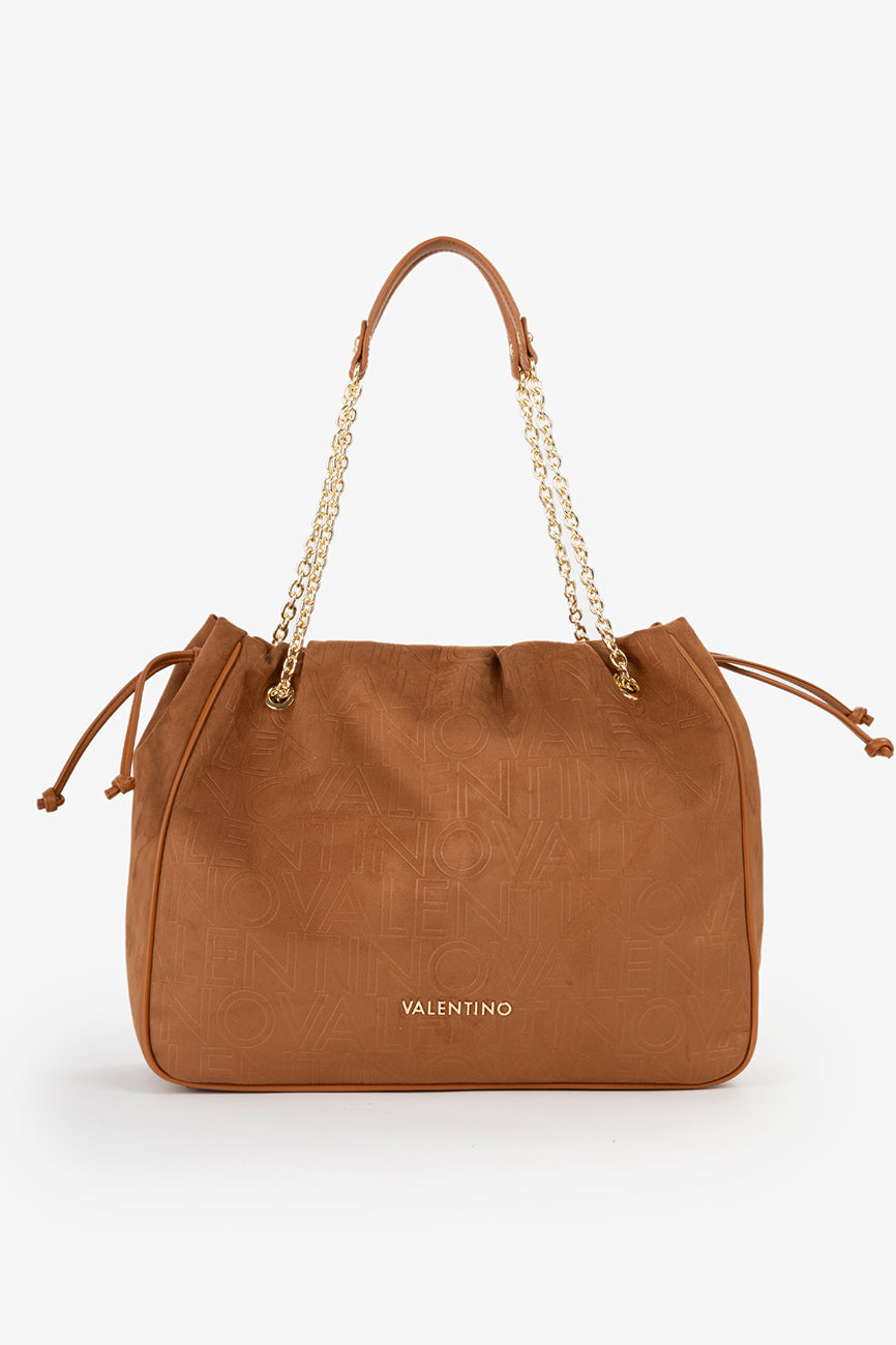 valentino maxi zenska torba braon