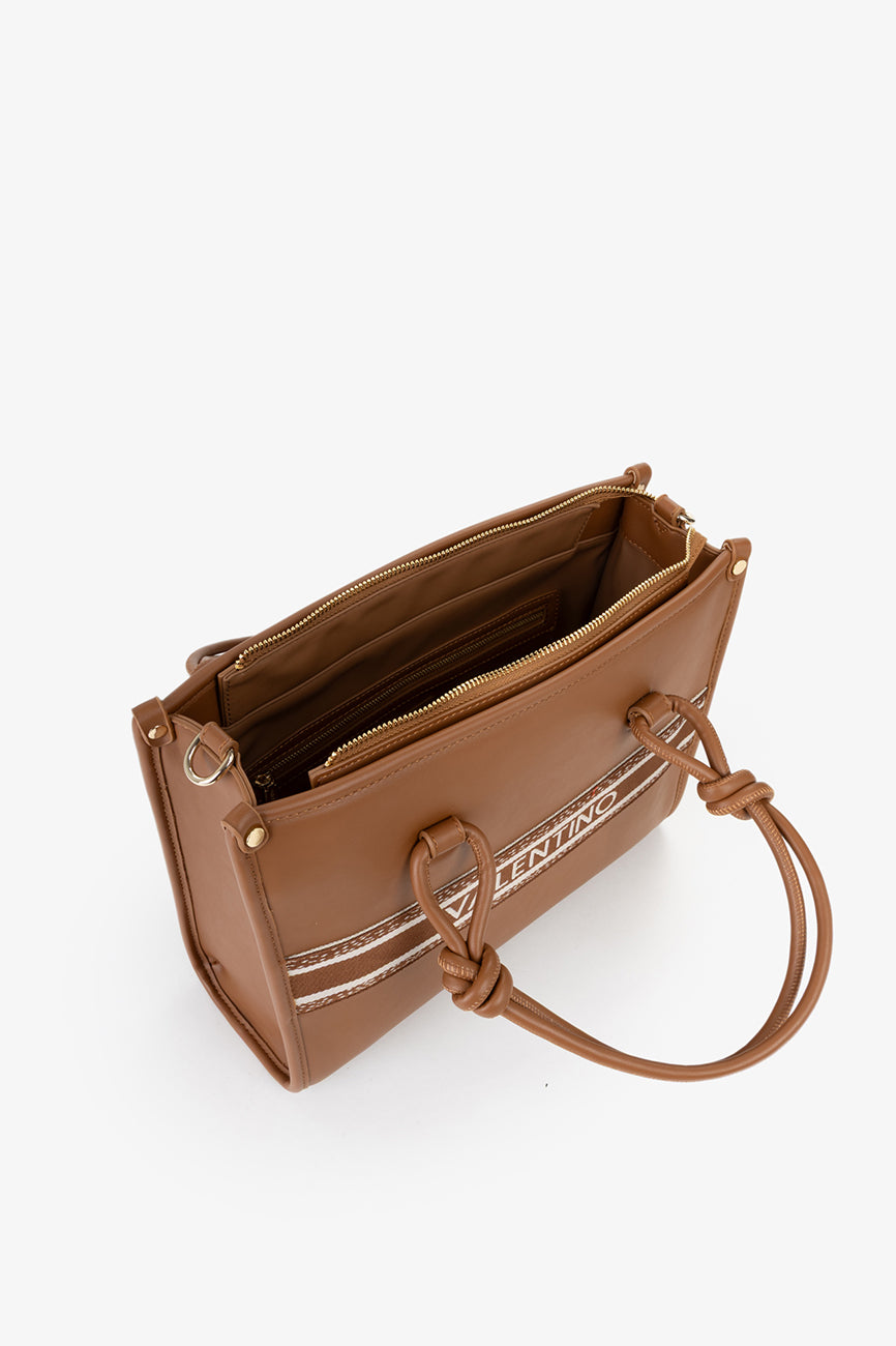 valentino aella zenska torba braon