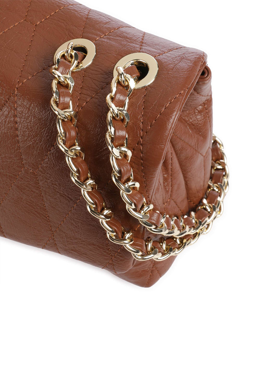 VALENTINO Crystelle ženska torba preko ramena braon