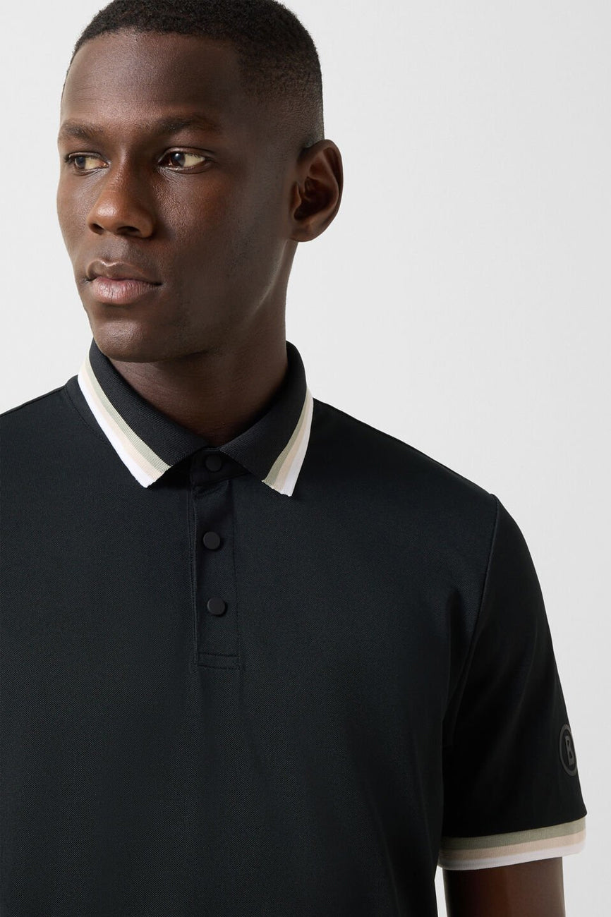 bogner arik muska polo majica crna
