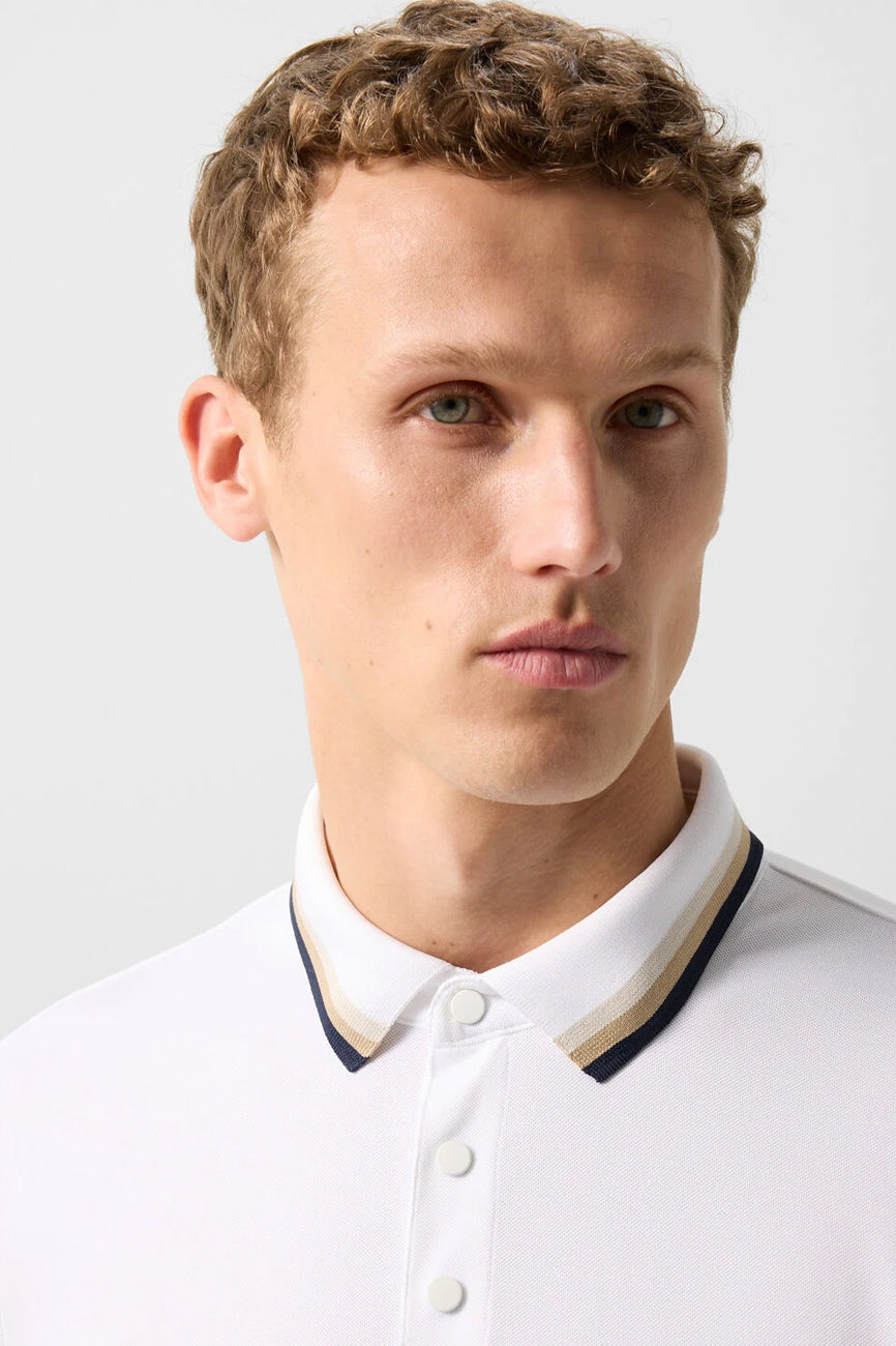 bogner arik muska polo majica bela