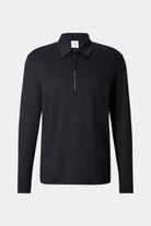 BOGNER Bailey muška polo majica dugih rukava crna