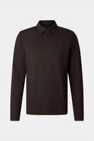 BOGNER Timon muška polo majica dugih rukava coffee