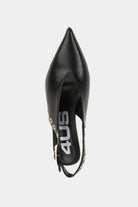 4us paciotti zenske stikle sa otvorenom petom crna