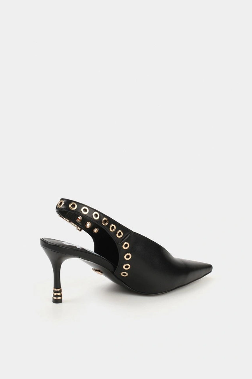 4us paciotti zenske stikle sa otvorenom petom crna