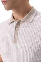 gran sasso muska polo pletena majica bez