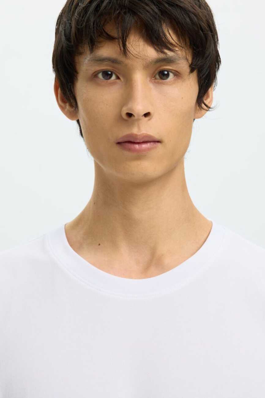 selected muska majica bela