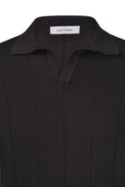 gran sasso muska pletena polo majica crna