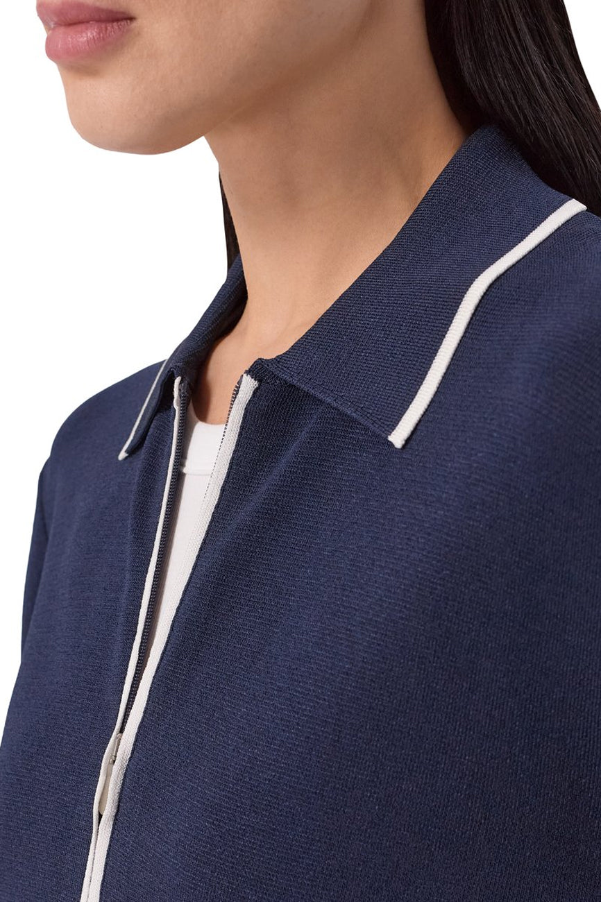 gran sasso zenski pleteni kardigan teget