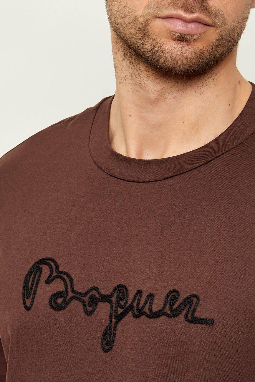 bogner lukas muska majica braon
