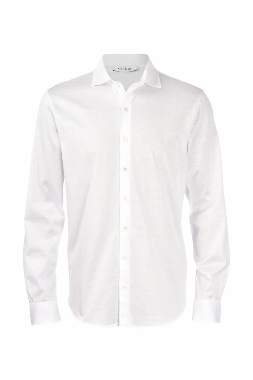 gran sasso mercerizirani pamuk kosulja bela