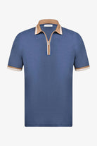 gran sasso muska polo majica na zip teget