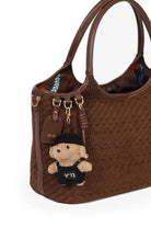 V73 Zelda ženska shopper torba braon
