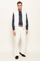 gran sasso muski prsluk bela