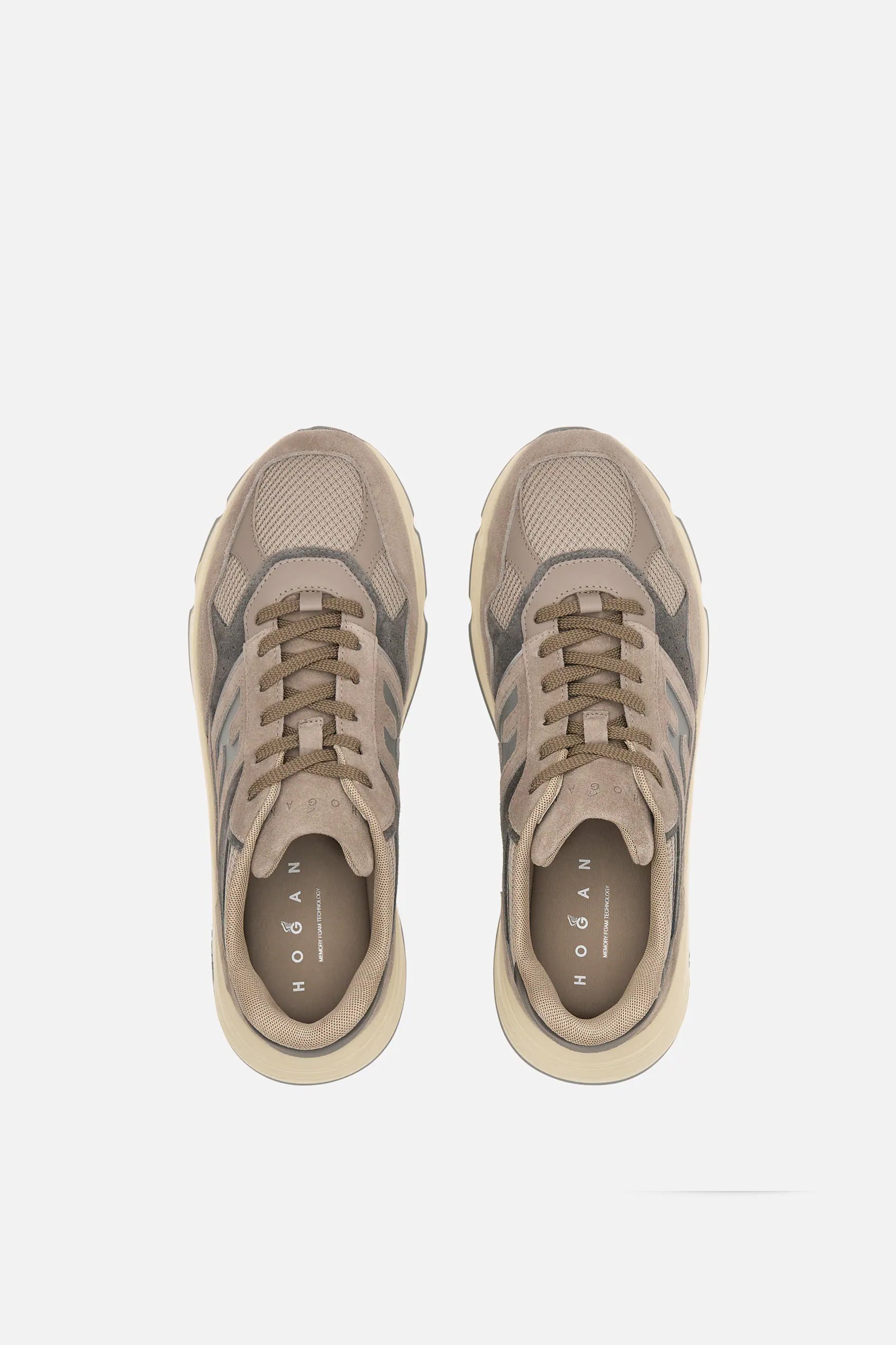 hogan kozne muske patike siva boja