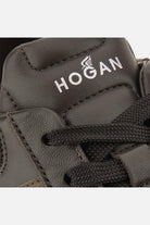 HOGAN H-Stripes muške patike braon