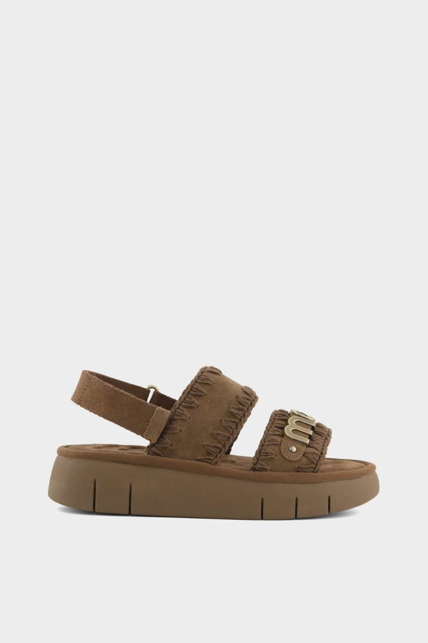 mou bounce zenske sandale braon