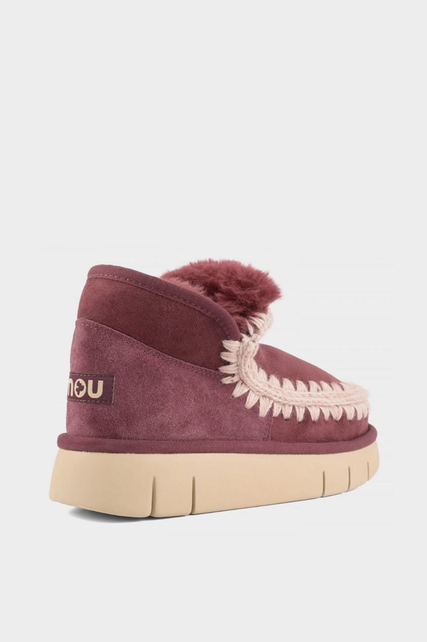 MOU Eskimo Bounce ženske kožne čizme bordo