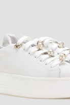 patrizia pepe zenske kozne patike bela