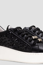 patrizia pepe kozne zenske patike crna