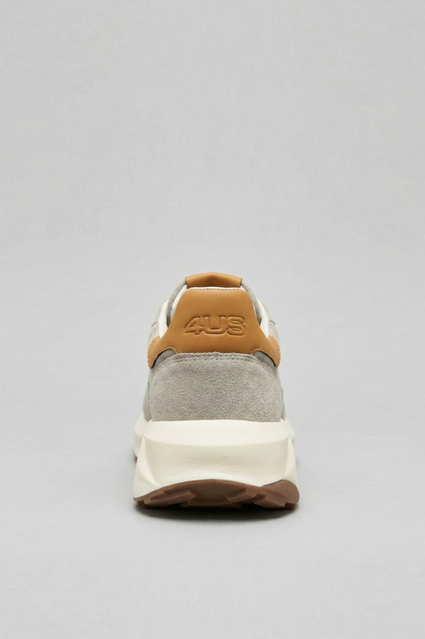 paciotti 4us muske kozne patike siva